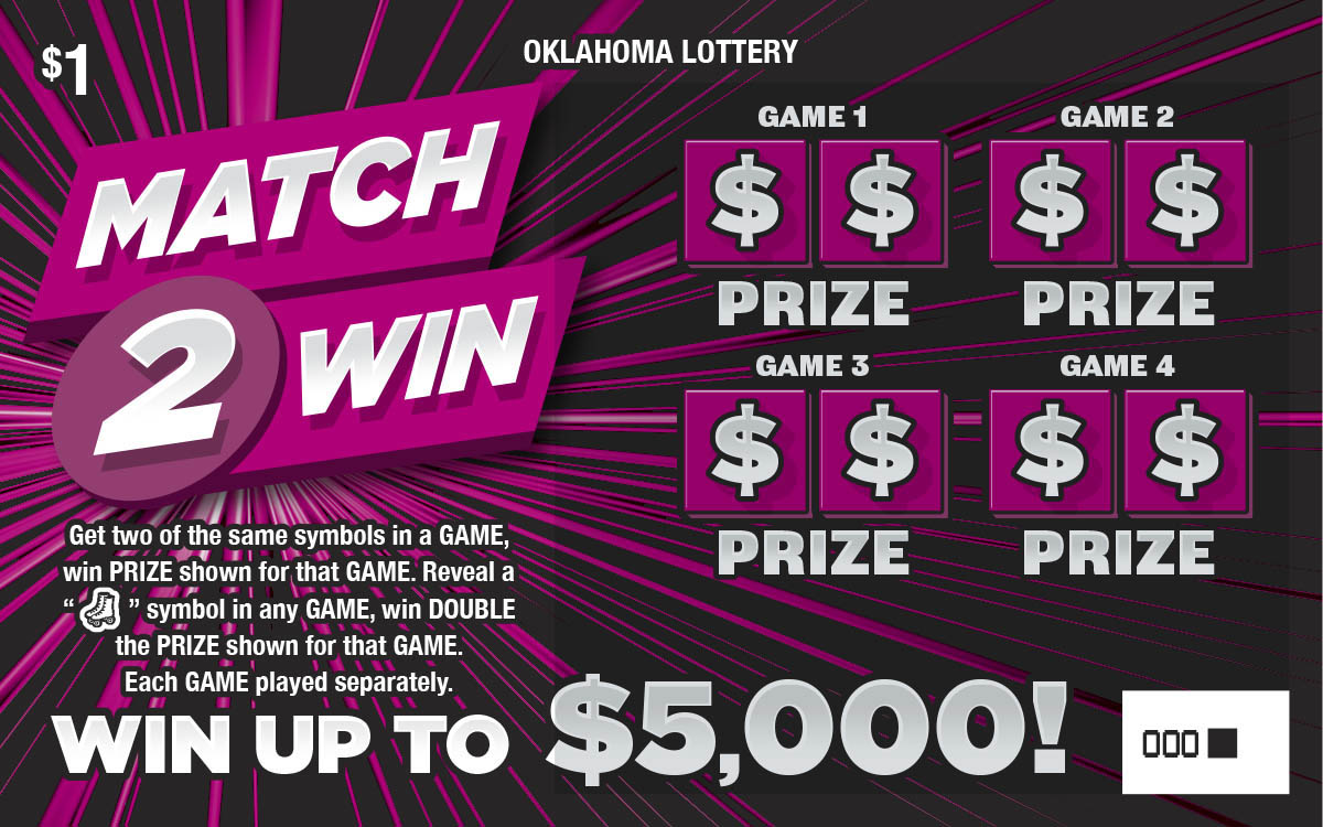 Match 2 Win scratchcard - game number #844 - front