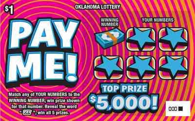 Pay Me! scratchcard - game number #780 - front