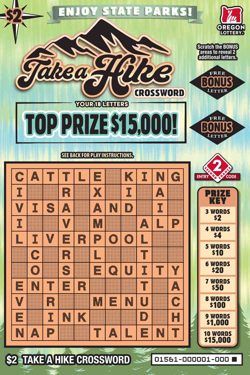 Take A Hike Crossword