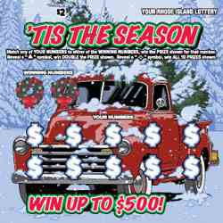 Tis The Season scratchcard - game number #1479 - front