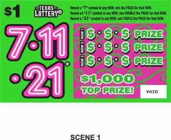 7-11-21 scratchcard - game number #2417 - front