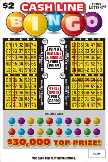 Texas Cash Line Bingo Ticket How To Play The Cash Line Bingo Scratch Texas Cash Line Bingo Ticket How To Play The Cash Line Bingo Scratch