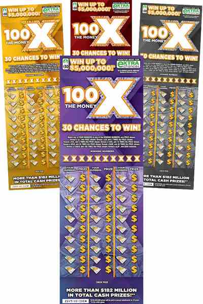 100X The Money                                     scratchcard - game number #2149 - front
