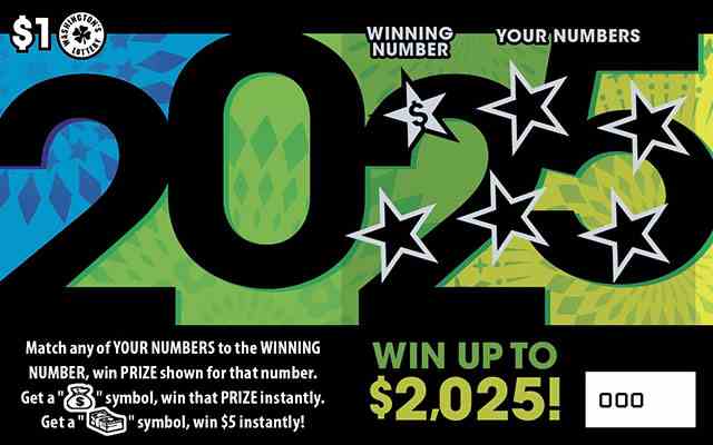 2025 scratchcard - game number #1920 - front