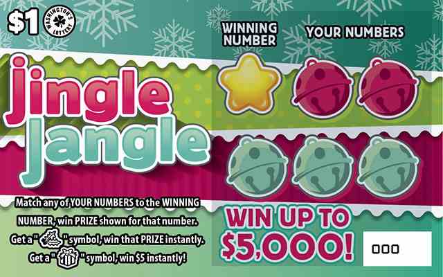 Jingle Jangle scratchcard - game number #1915 - front