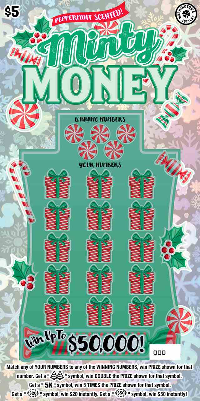 Minty Money scratchcard - game number #1917 - front